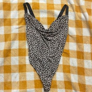 Leopard Print Bodysuit